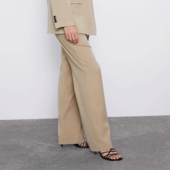 ZARA Tan Slacks - Picture 4 of 10